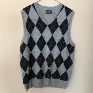 Men’s Argyle Club Room Sweater Vest